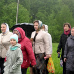 Традиционный крестный ход в Володино с Иерусалимской иконой Божией Матери. 20 мая 2018 год.